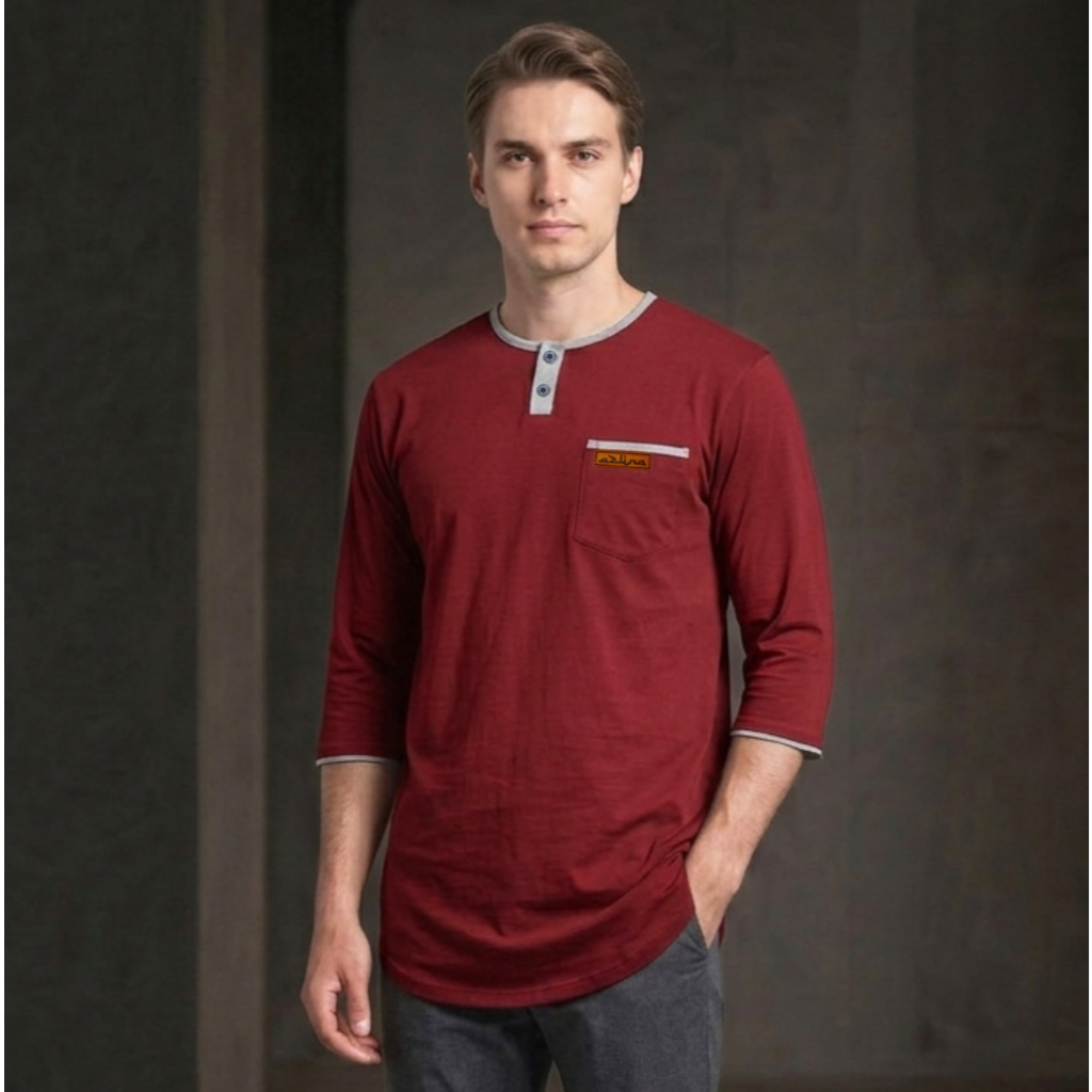 Kaos Kurta Pakistan brand Azlina Indonesia Kurta Pria Modern