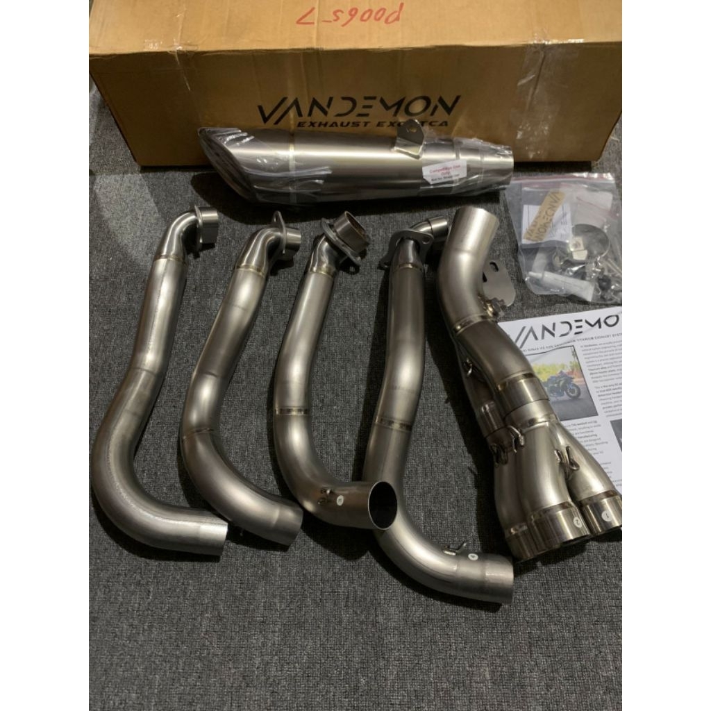 KNALPOT VANDEMON TITANIUM FULLSYSTEM KAWASAKI H2