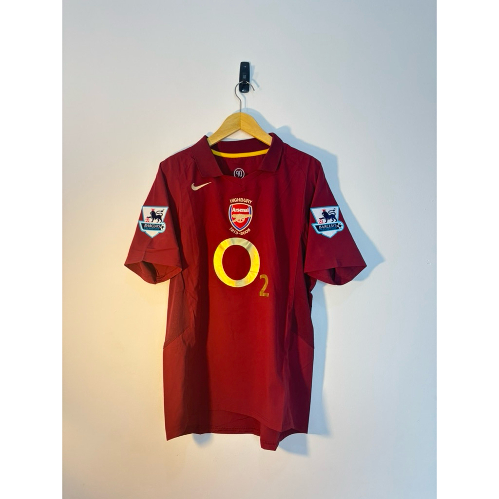 Jersey Arsenal Home 2005–2006 Henry 14 – Size L