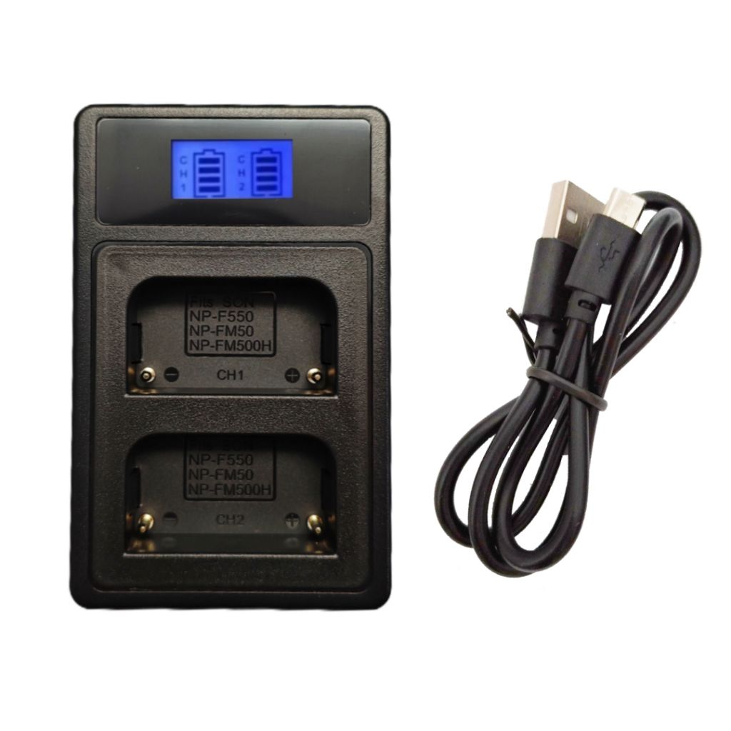 Charger BC-VM50 For Batre NP-FM500H Chas Alpha A100 A200 Chasan A350 A300 Dslr Ches FM 500 500H VM 5