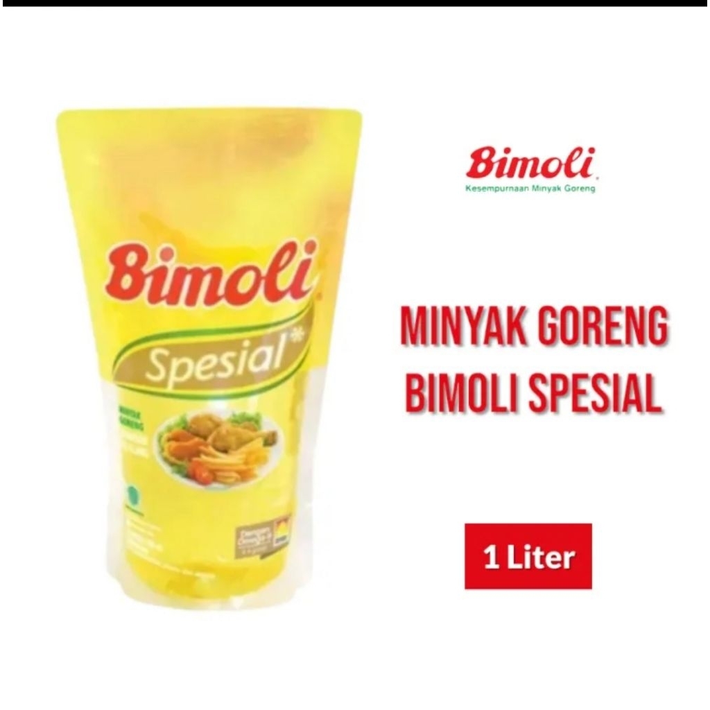 Minyak goreng berkualitas Bimoli spesial 1liter