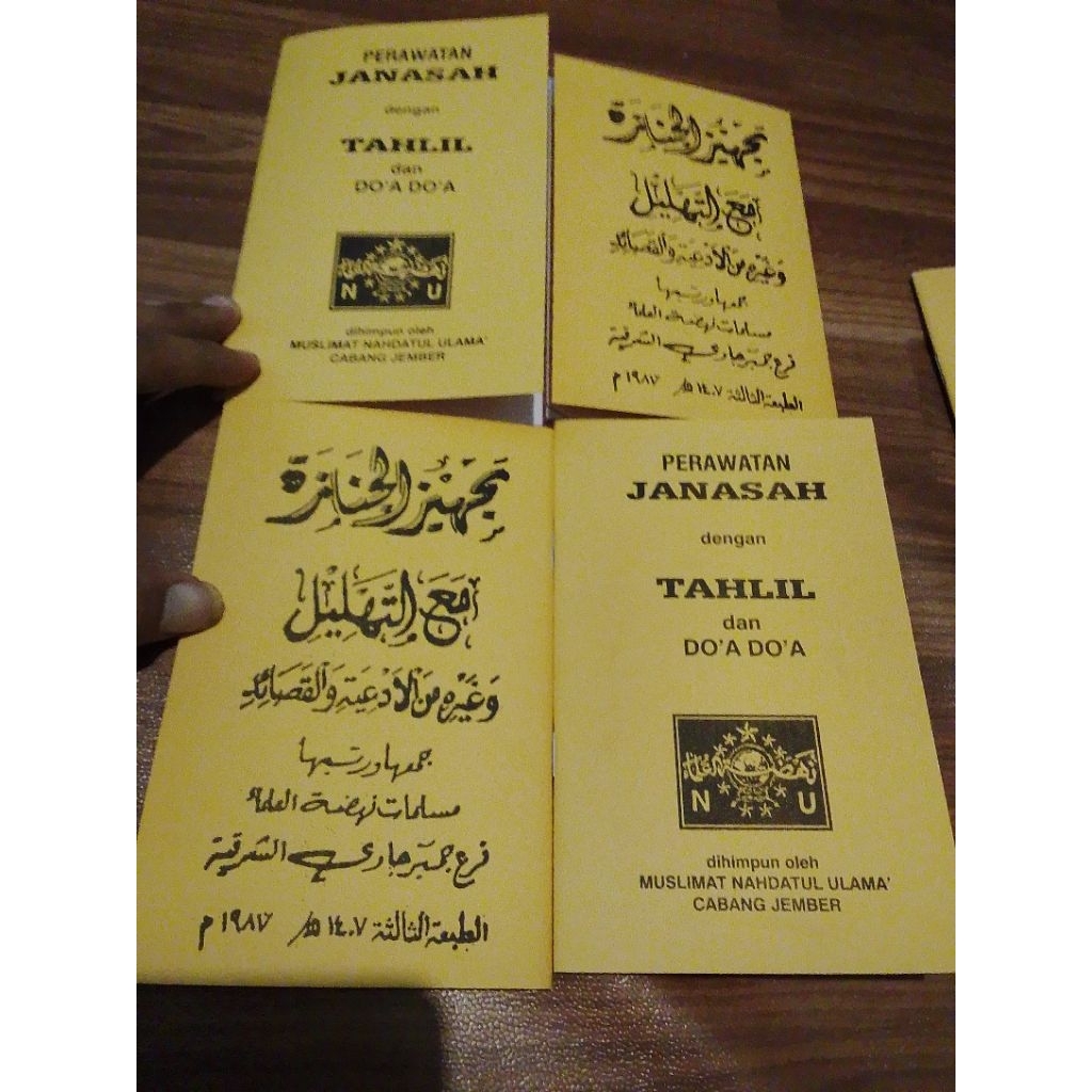 BUKU TAHLIL NU / TAHLIL KUNING/ BUKU TAHLIL - Kertas HVS
