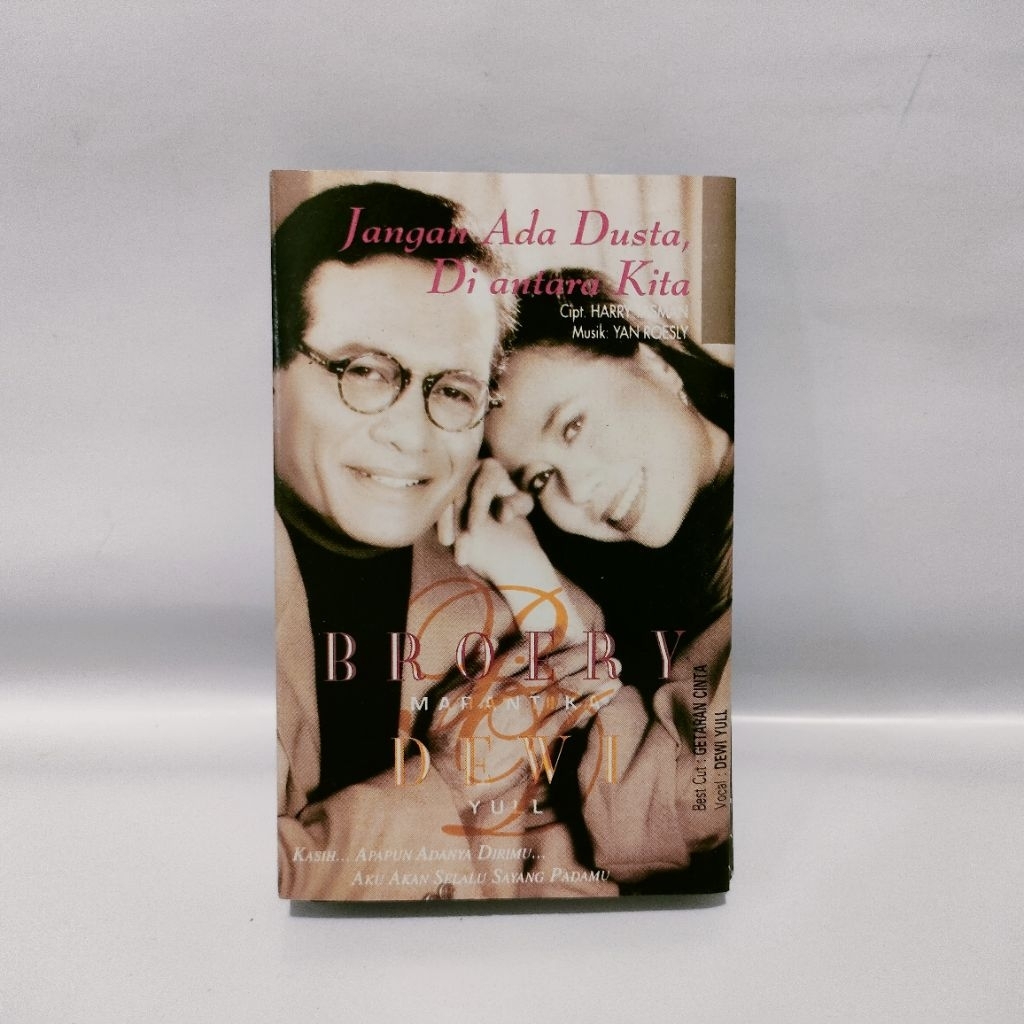 Kaset Pita Broery Marantika & Dewi Yull - Jangan Ada Dusta Diantara Kita