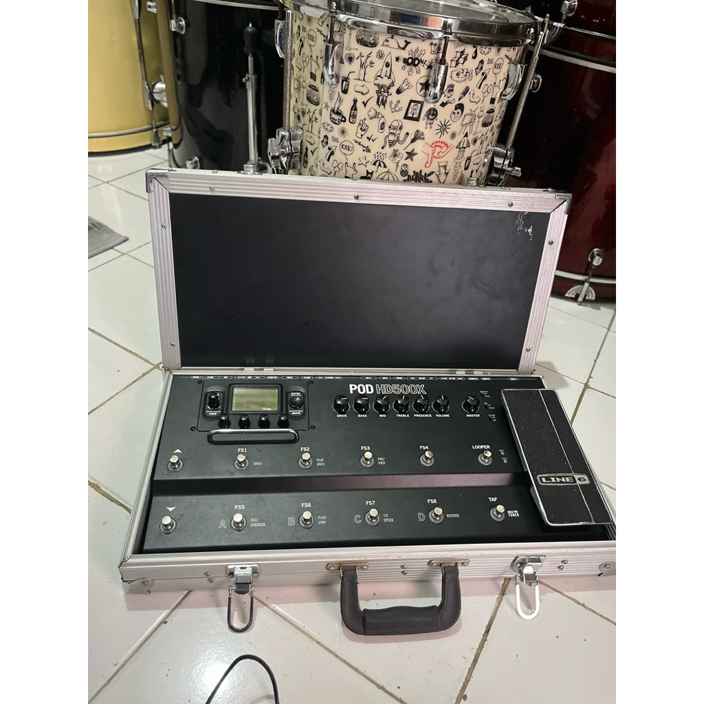 POD HD500X efek gitar murmeer‼️