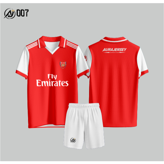 JERSEY RETRO ARSENAL SEPAKBOLA