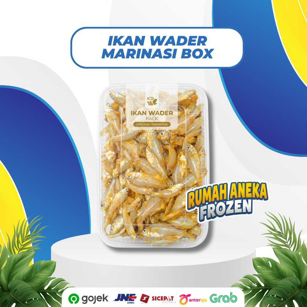 Ikan wader marinasi kemasan box (Frozen)