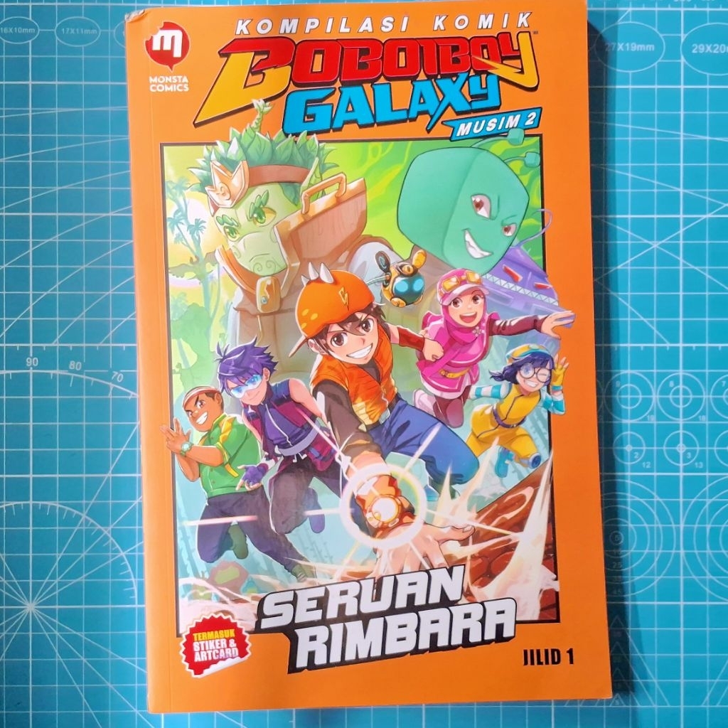 Kompilasi Komik Boboiboy Galaxy Musim 2 Jilid 1 [Preloved] | BACA DESKRIPSI