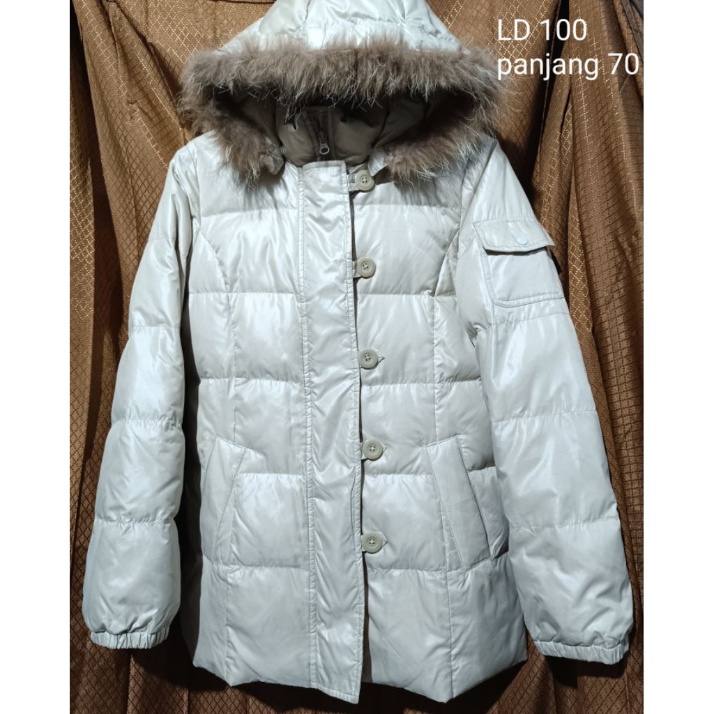 jaket bulu angsa wanita jaket bulu angsa cream jaket bulang waterproof jaket bulu angsa hoodie bulu 