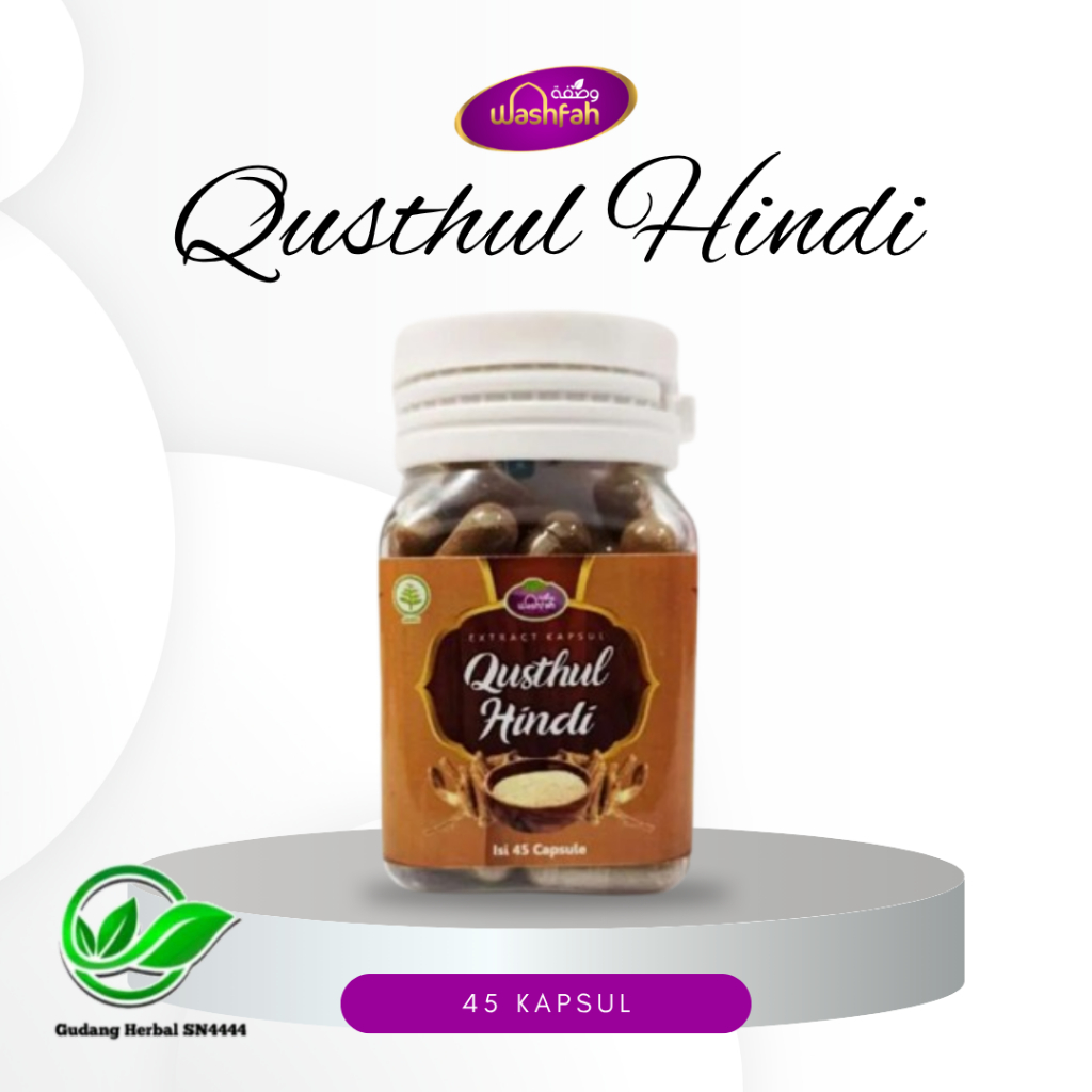 Qusthul Hindi Washfah 45 Kapsul ORIGINAL