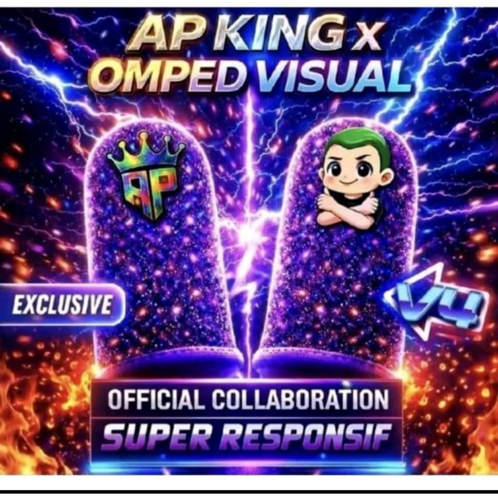 BONUS 2000 DIAMOND SARUNG JEMPOL AP KING ANDRA ST V2 WARNA RANDOM LOGO REFLECTIVE RESPONSIVE + SENSI