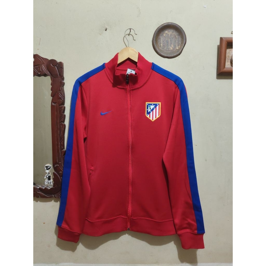 Jaket centang Atletico madrid