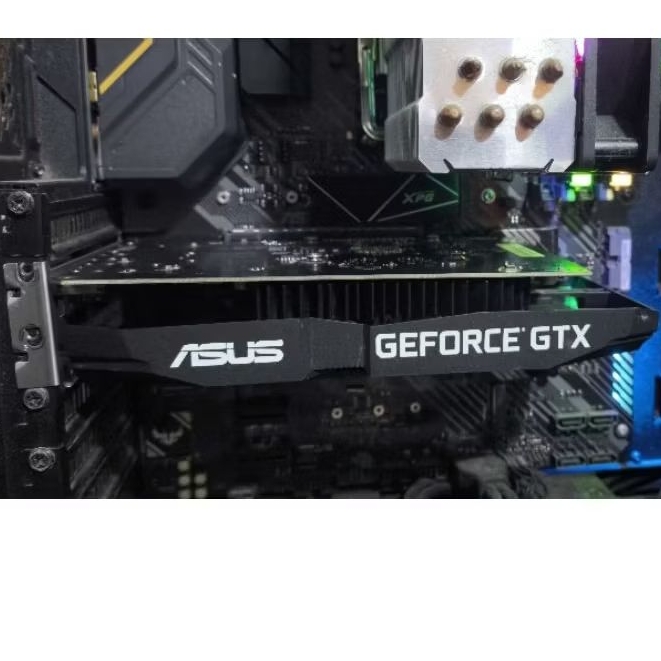 Gtx 1650 nonPin Asus 2 fan siap gaming hemat listrik