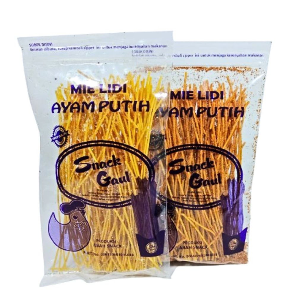 Mie Lidi Lidi an | Pedas & Asin