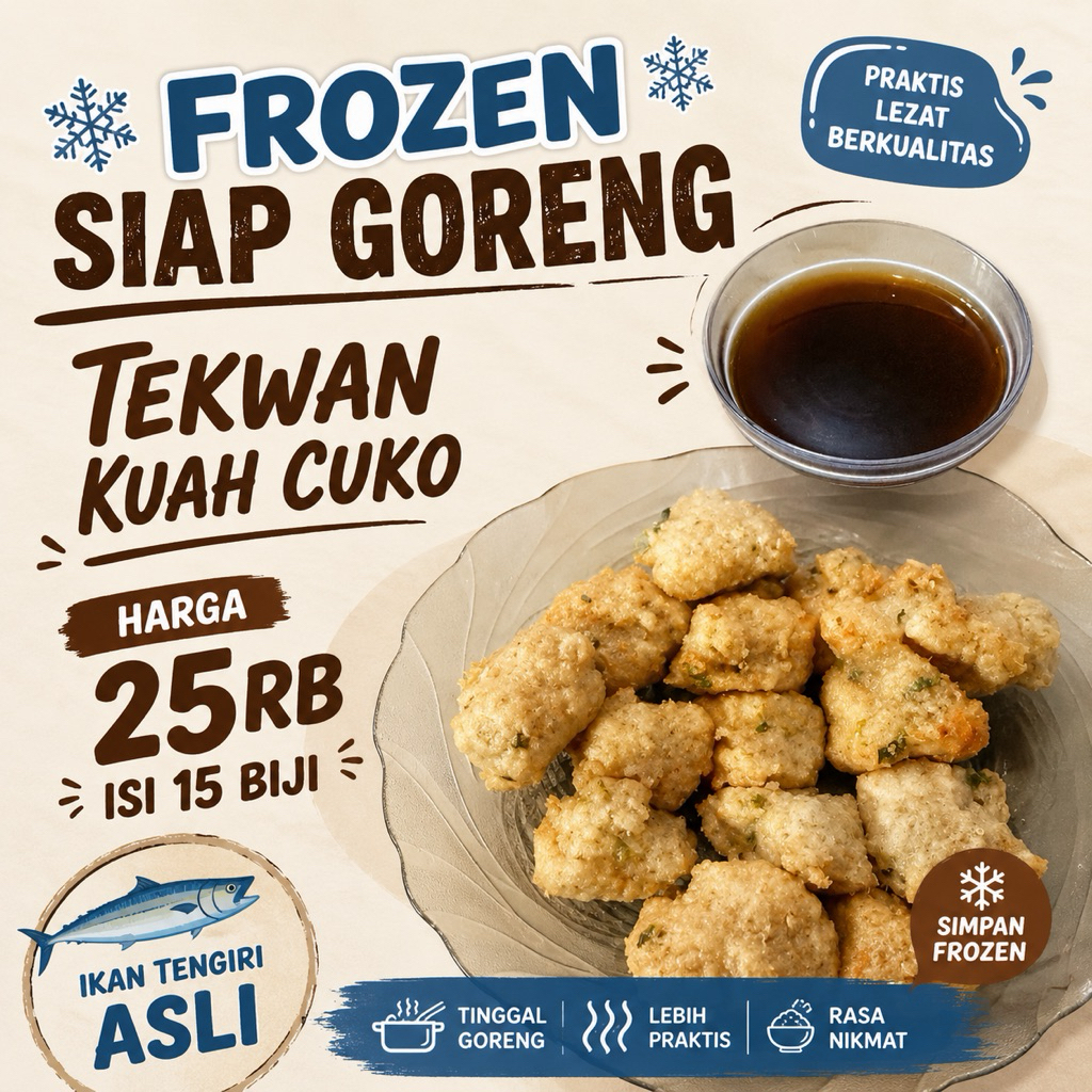 tekwan kuah cuko 15biji