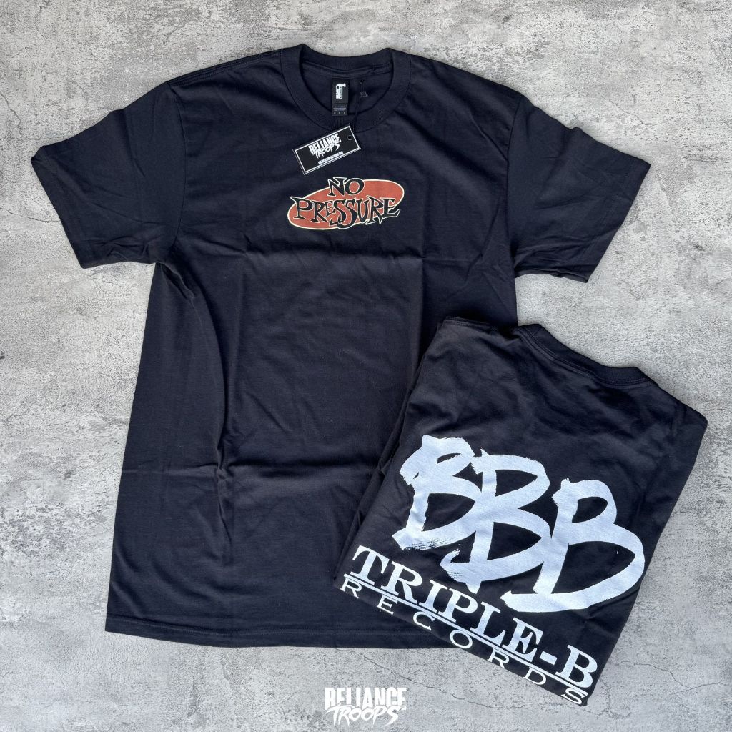 T-shirt Official | No Pressure - BBB Logo Shirt (Black)