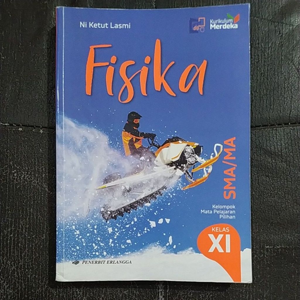 buku fisika kelas XI sma 11 second penerbit erlangga