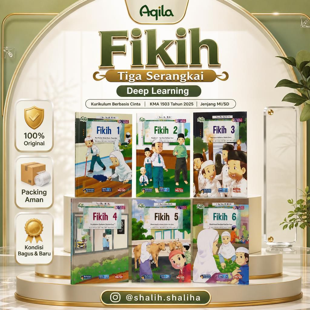Aqila Fikih KBC KMA 1503 Kelas 1 2 3 4 5 6 Sd MI Tiga Serangkai Terbaru 2026