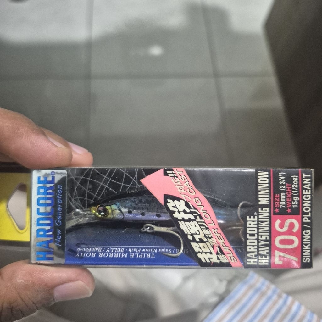 Duel Heavy sinking Minnow 70s