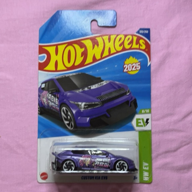 HOTWHEELS CUSTOM KIA EV6 UNGU