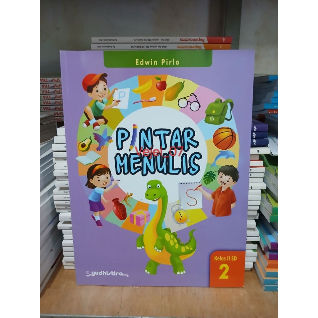 Pintar menulis kelas 2 sd kurikulum Merdeka penerbit Yudhistira