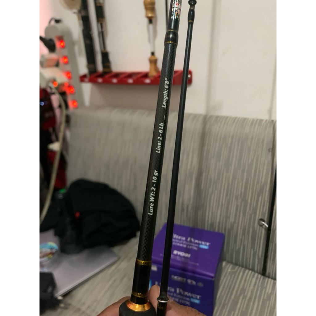 reel ryobi dan cangkek 2-6 lb