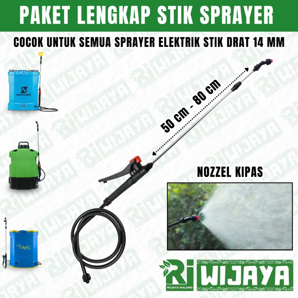 STIK PREMIUM / STIK SPRAYER ELEKTRIK / STIK TANGKI CAS / GAGANG TANGKI CAS / STOP KRAN TANGKI CAS / 