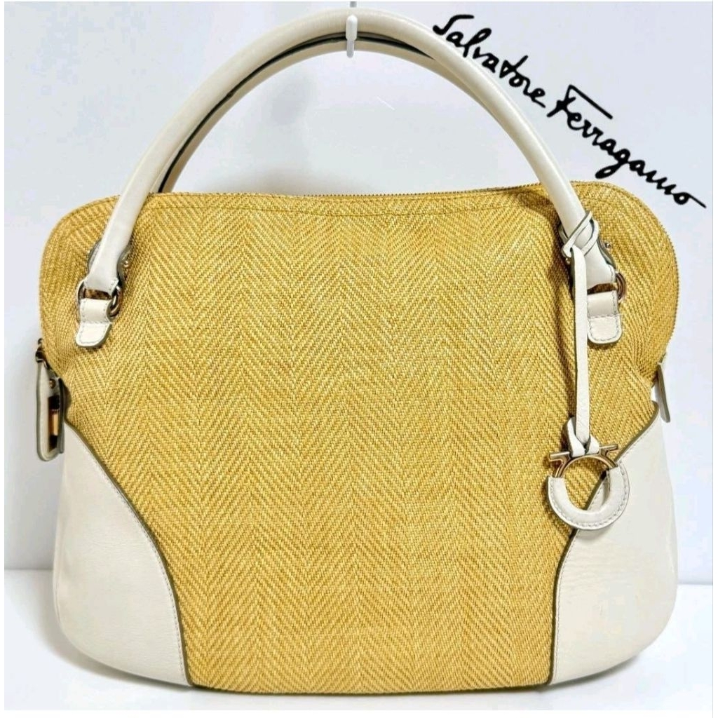 Salvatore Ferragamo tote bag authentic
