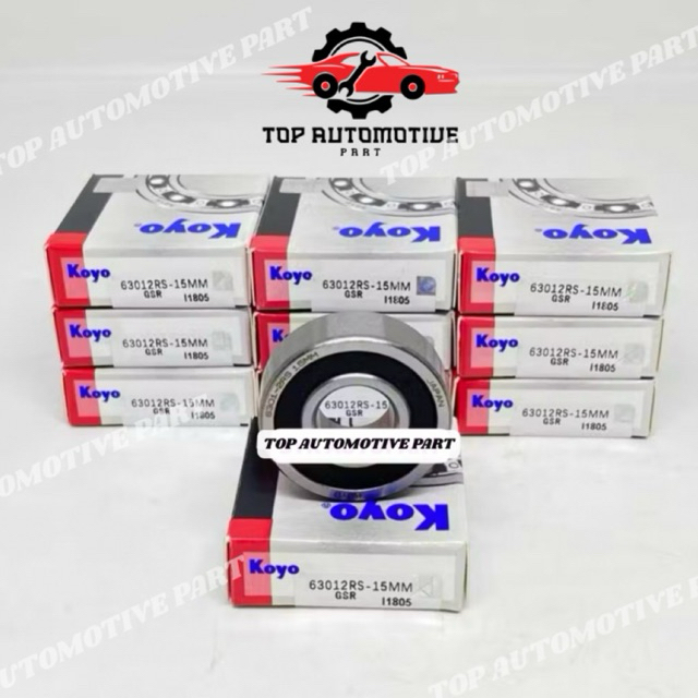 BEARING 6301 2RS-15mm KOYO TUTUP KARET