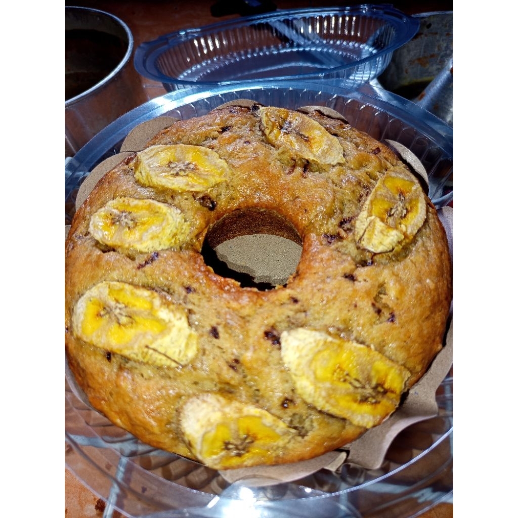 bolu pisang coklat panggang