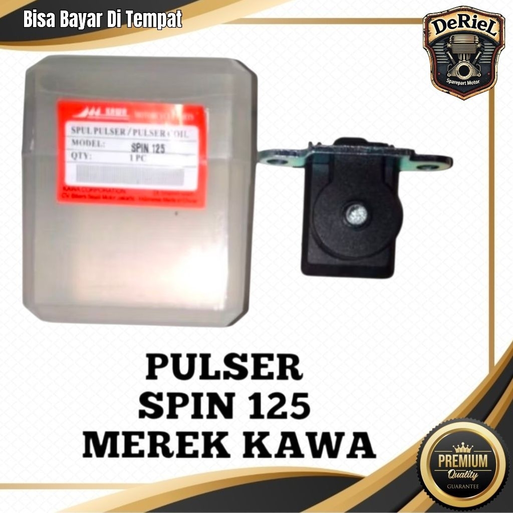 SPUL PULSER MOTOR SPIN 125 MEREK KAWA