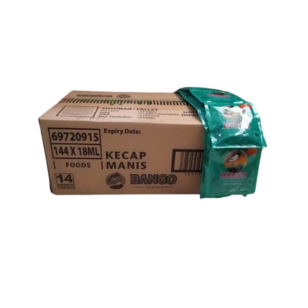 bango 1000/ Sachet Kecap Bango 25gr - Hitam Manis Gurih