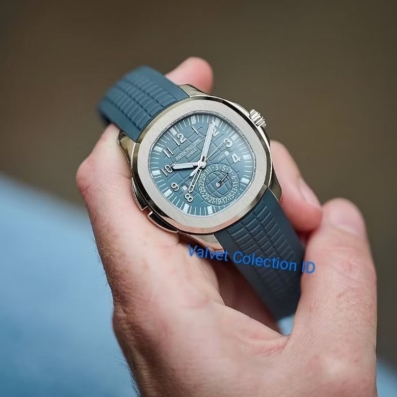 Patek Philippe Aquanaut 5164 Swiss Automatic Movement Dial Blue Clone Quality