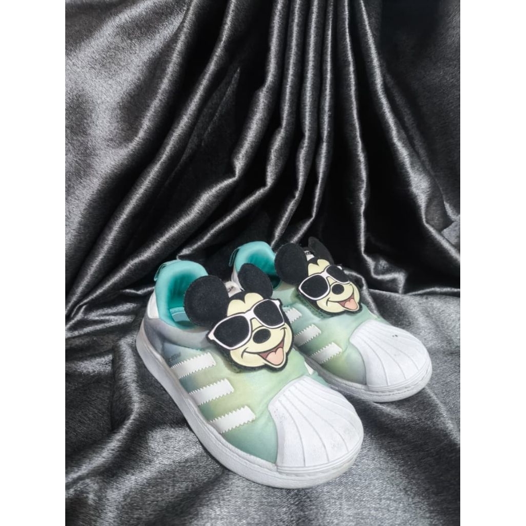 Adidas kids superstar 360 Disney Mickey slip on