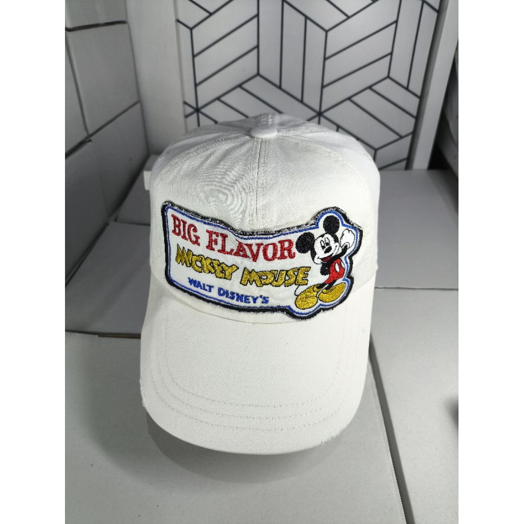 Topi Mickey Mouse Big Logo Bordir Disnep collab ASK
