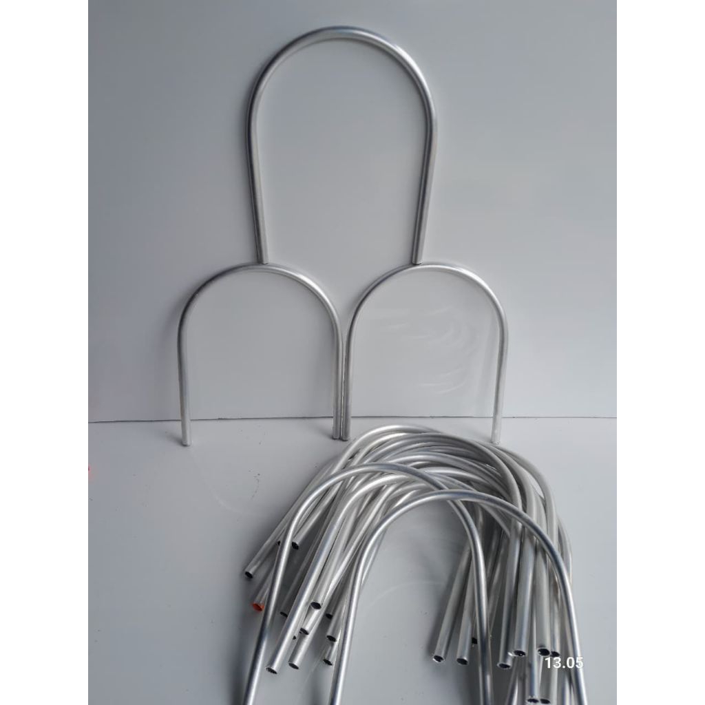 PIPA RAK PIRING PIPA RAK GELAS ALUMINIUM PIPA 8MM