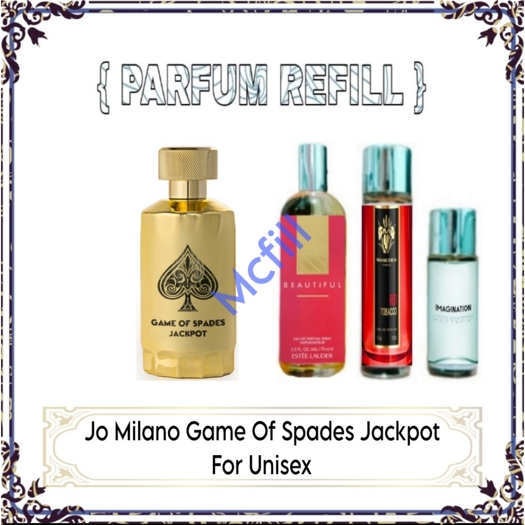 Parfum Refill Jo Milano G of S Jackpot For Unisex