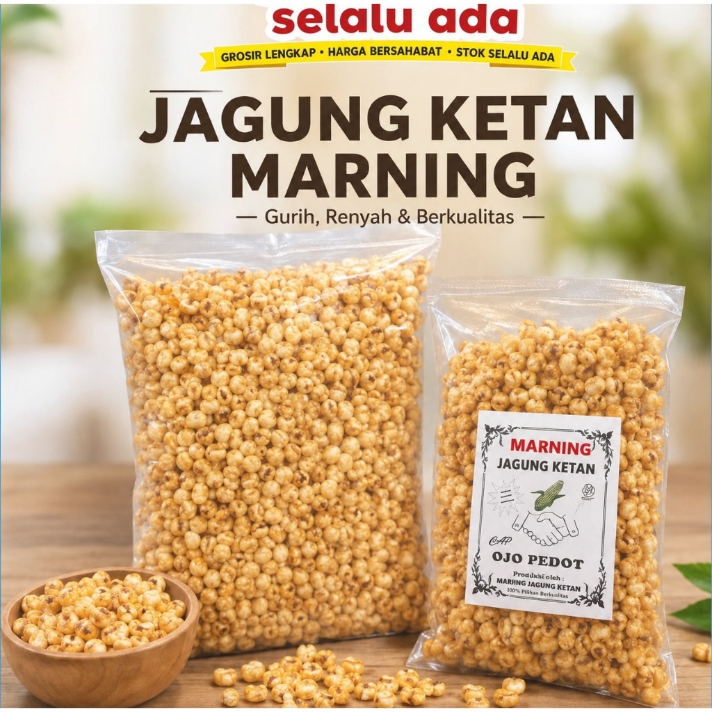 Marning Jagung Ketan Super Renyah RASA ORIGINAL KHAS BANYUWANGI