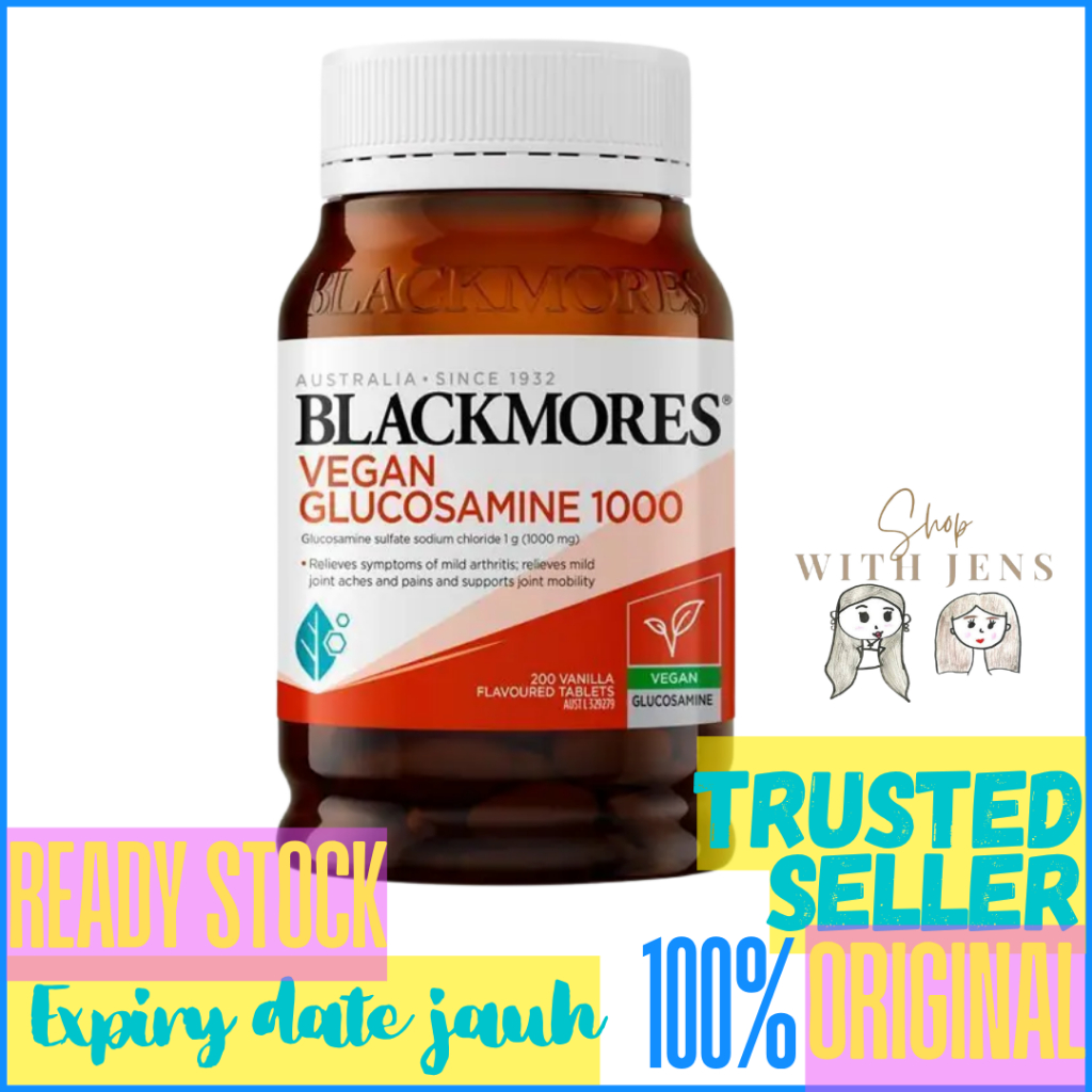 Blackmores Vegan Glucosamine 1000mg 200 Tablets