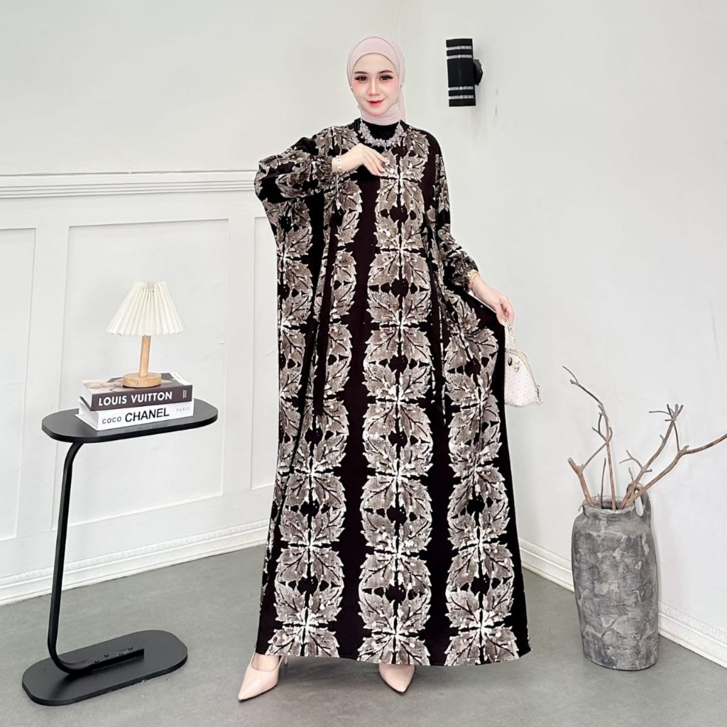Termurah- Terbaru- Terlaris- COD- Busana Muslim/Seragam Muslim/Gamis Kaftan Rayon Twill Ori Super Pr
