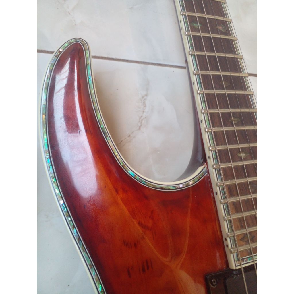 GITAR SUPER KEREN FERNANDES REVOLVER ELITE EMG AKTIF PICKUP