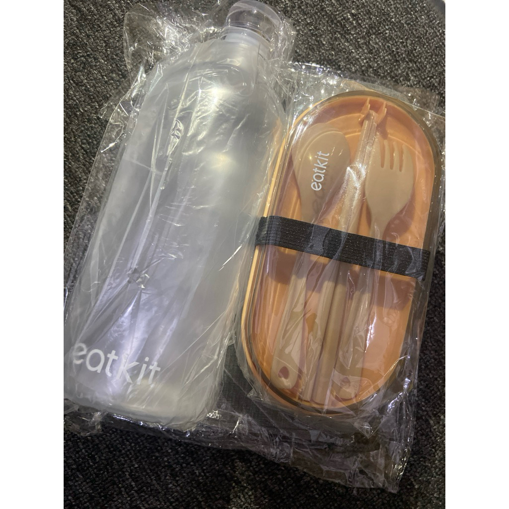 EATKIT KOTAK BEKAL+BOTOL+LUNCHBAG