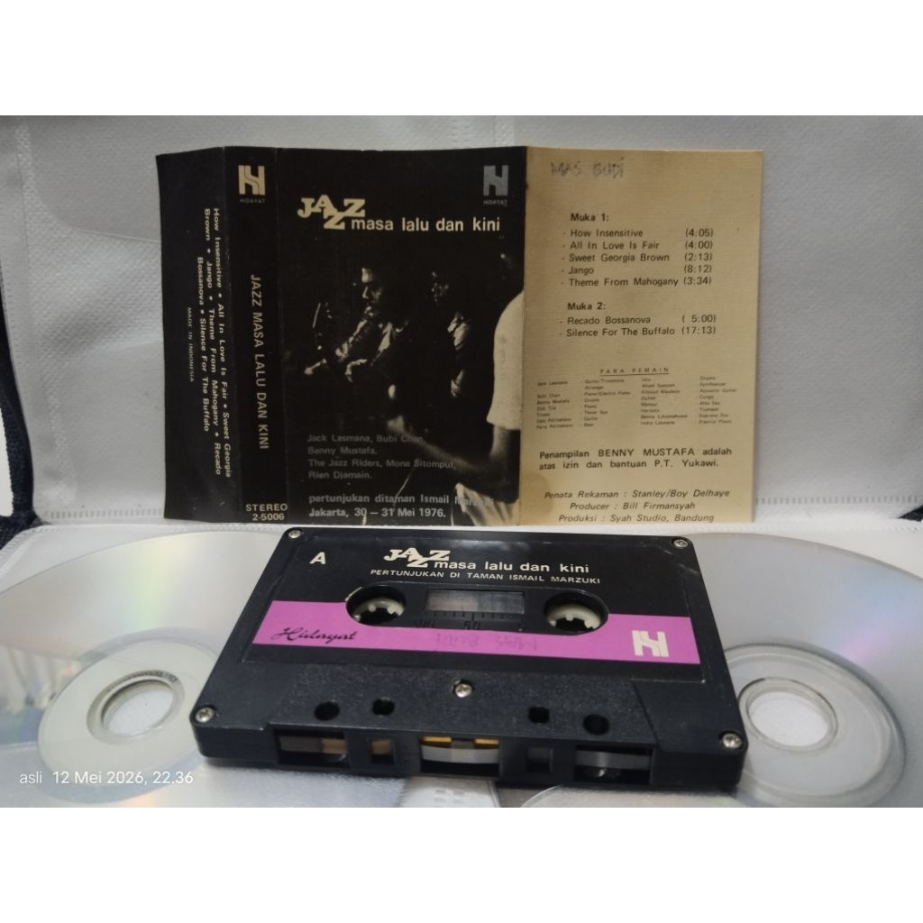 kaset pita Jazz masa lalu dan kini (Hidayat record// jack lesmana dkk)