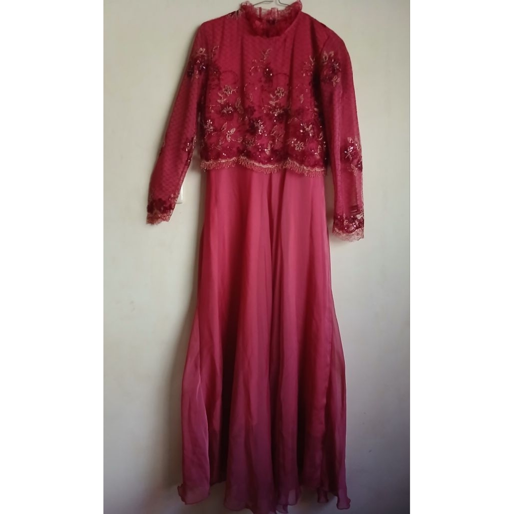 Gamis pesta preloved