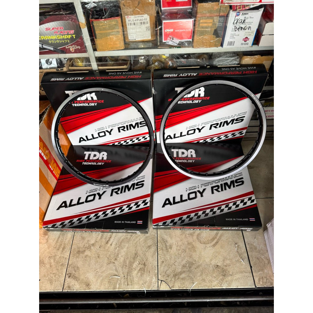 velg veleng TDR ring 18 ukuran 140 dan 160