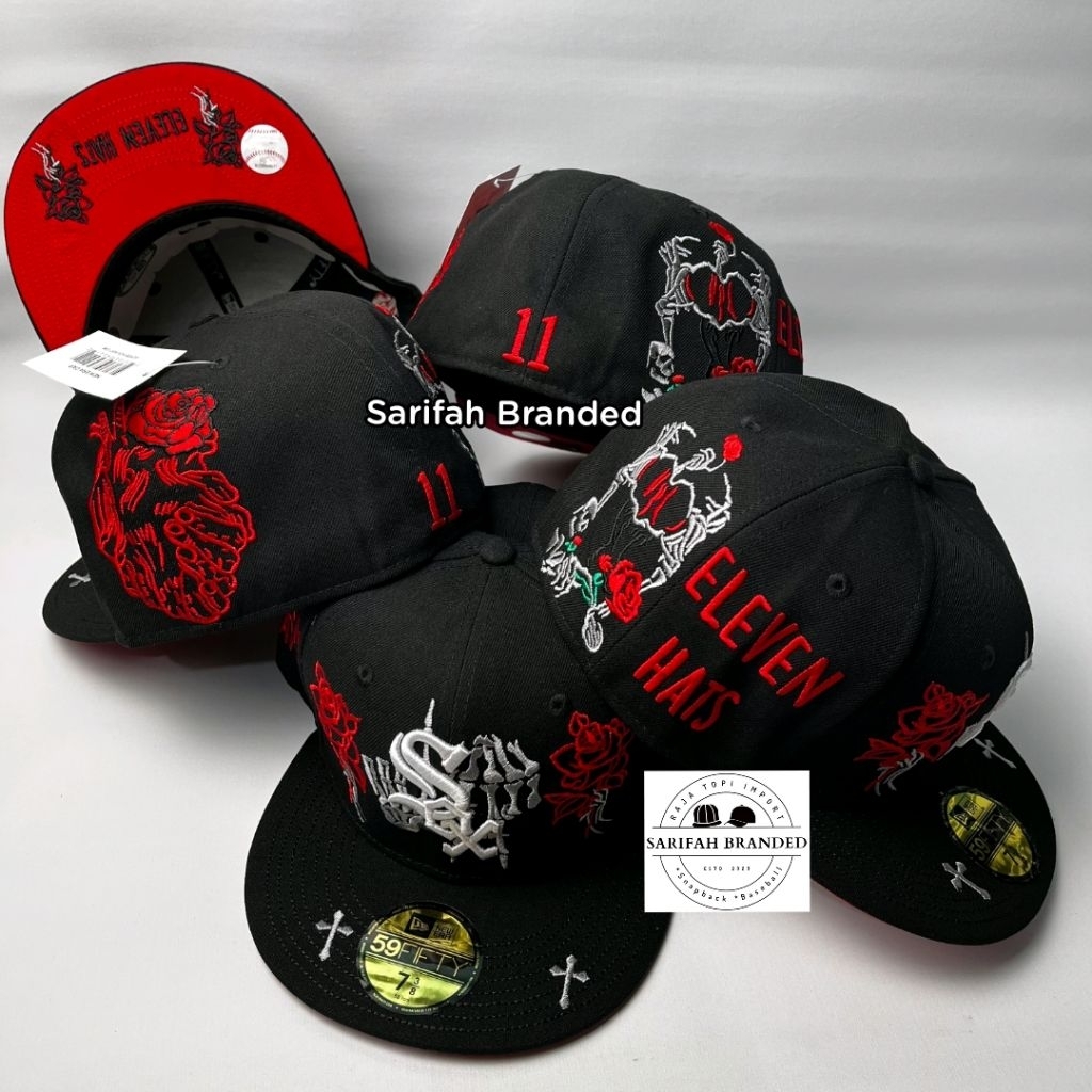 Topi Snapback Fitted Sox Seri Eleven Hats - Topi Build Up Sox AA+ Import