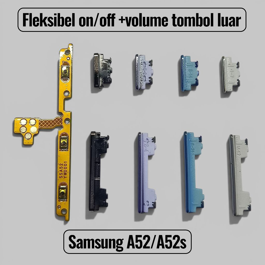 tombol fleksibel Samsung a52/A52s/a72