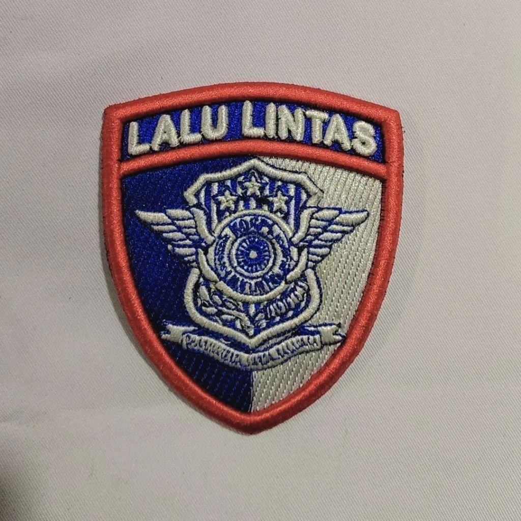 LOGO BORDIR LALU LINTAS BARU TIMBUL