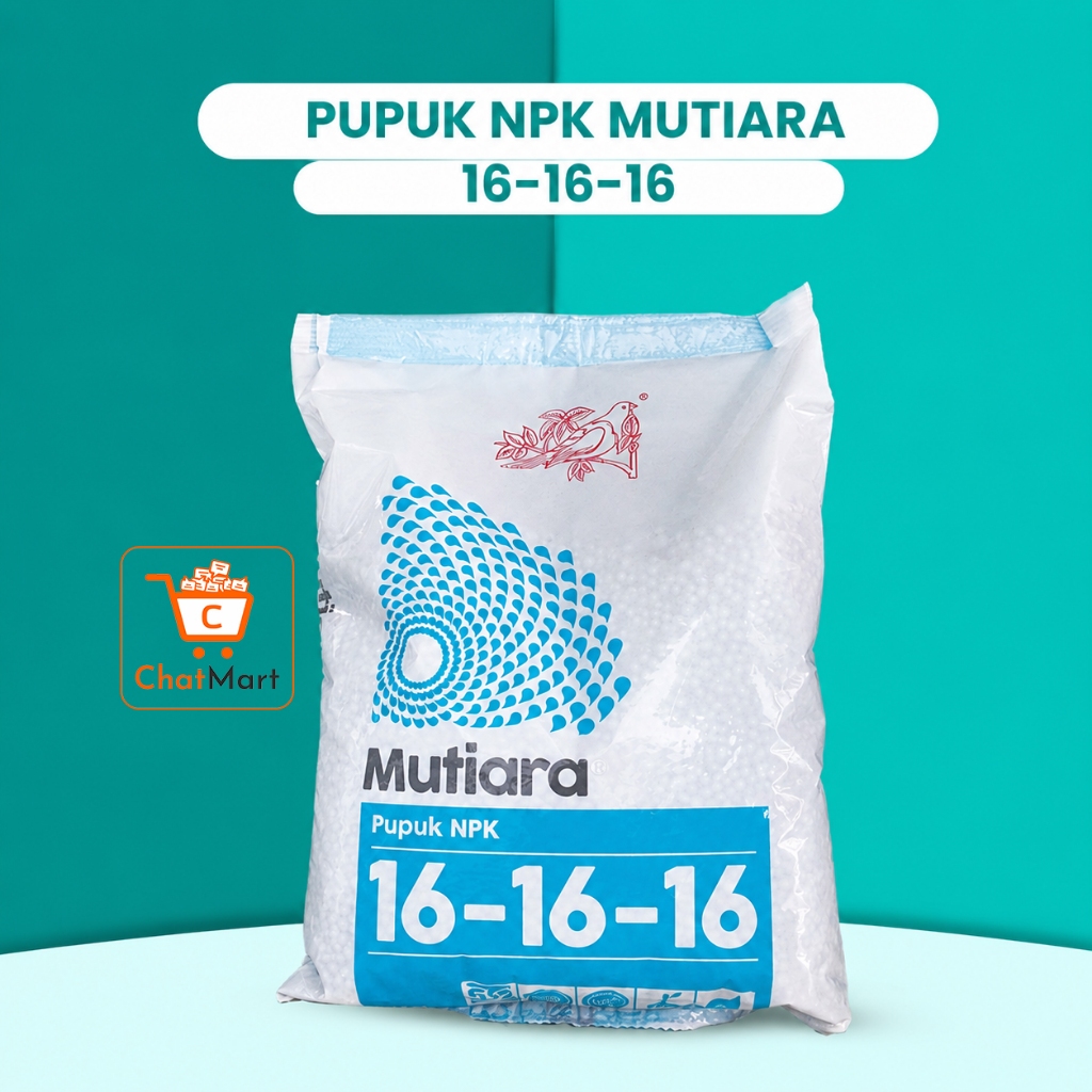 NPK MUTIARA 16-16-16 | Pupuk NPK mutiara 1 Kg