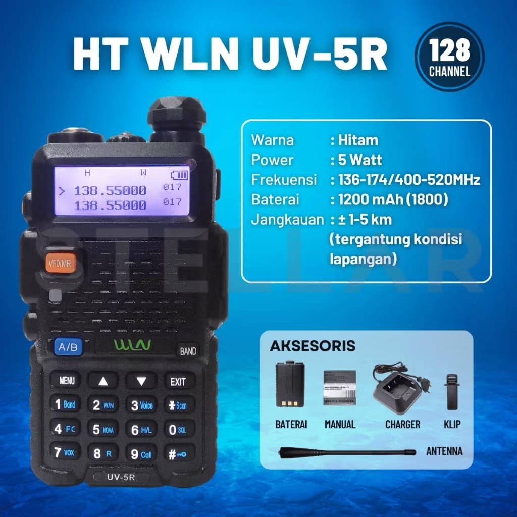 HT wlan UV 5r dual band Handy talkie VHF UHF talky