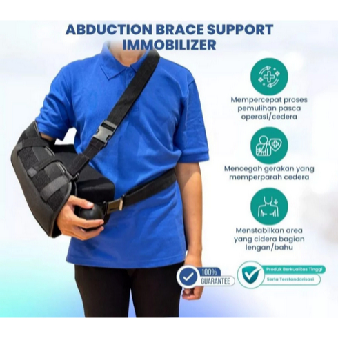 Penyangga Bahu Lengan Arm Sling Adjustable Universal - Abduction Brace Support Immobilizer